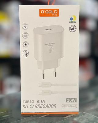 carregador turbo 6.1a 30w