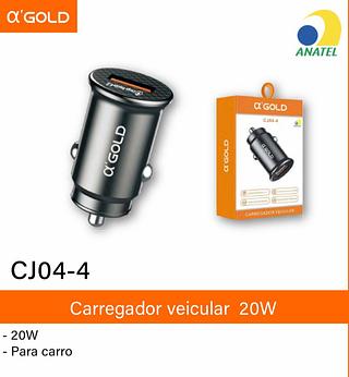tomata usb para carro gold