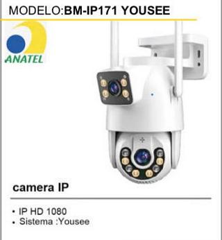 Camera ip com 2 lente