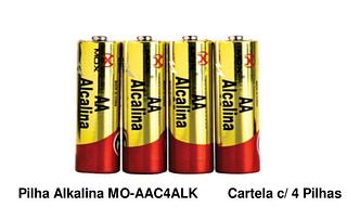 pilha alkalina mo aac4alk