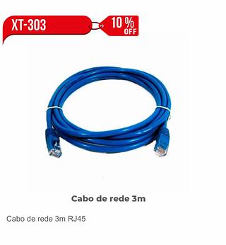 cabo rede 3m
