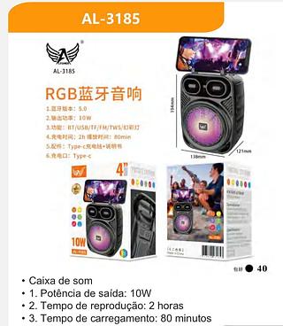 Caixa de som bluetooth