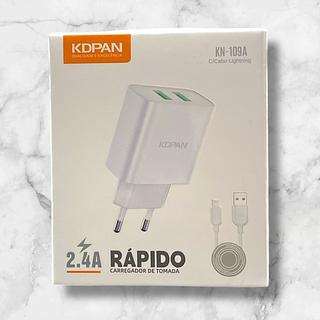 Carregador completo turbo - entrada iphone (KDPAN)
