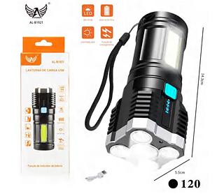 lanterna de carga usb