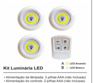 kit luminaria led