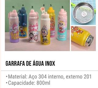 Garrafa termica labubu 800ML