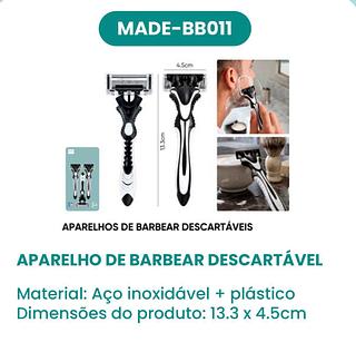 Aparelho de barbear descartável / gilete